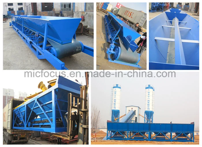 PLD800 Aggregate Weighing Hopper, 48m3/H Automatic Aggregate Batching System