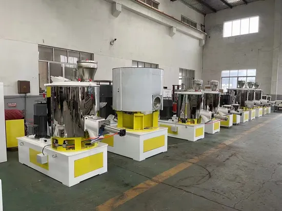 PVC Batching Weighing Mixing System