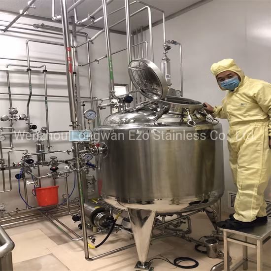 연약한 (단단한) 캡슐 제약 산업 스테인리스는 교반기 믹서를 가진 공정 장비를 녹입니다